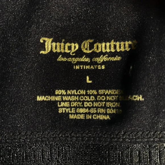 Juicy Couture Sport Bralette Purple & Black Sport Bra Set size Large - Picture 7 of 7